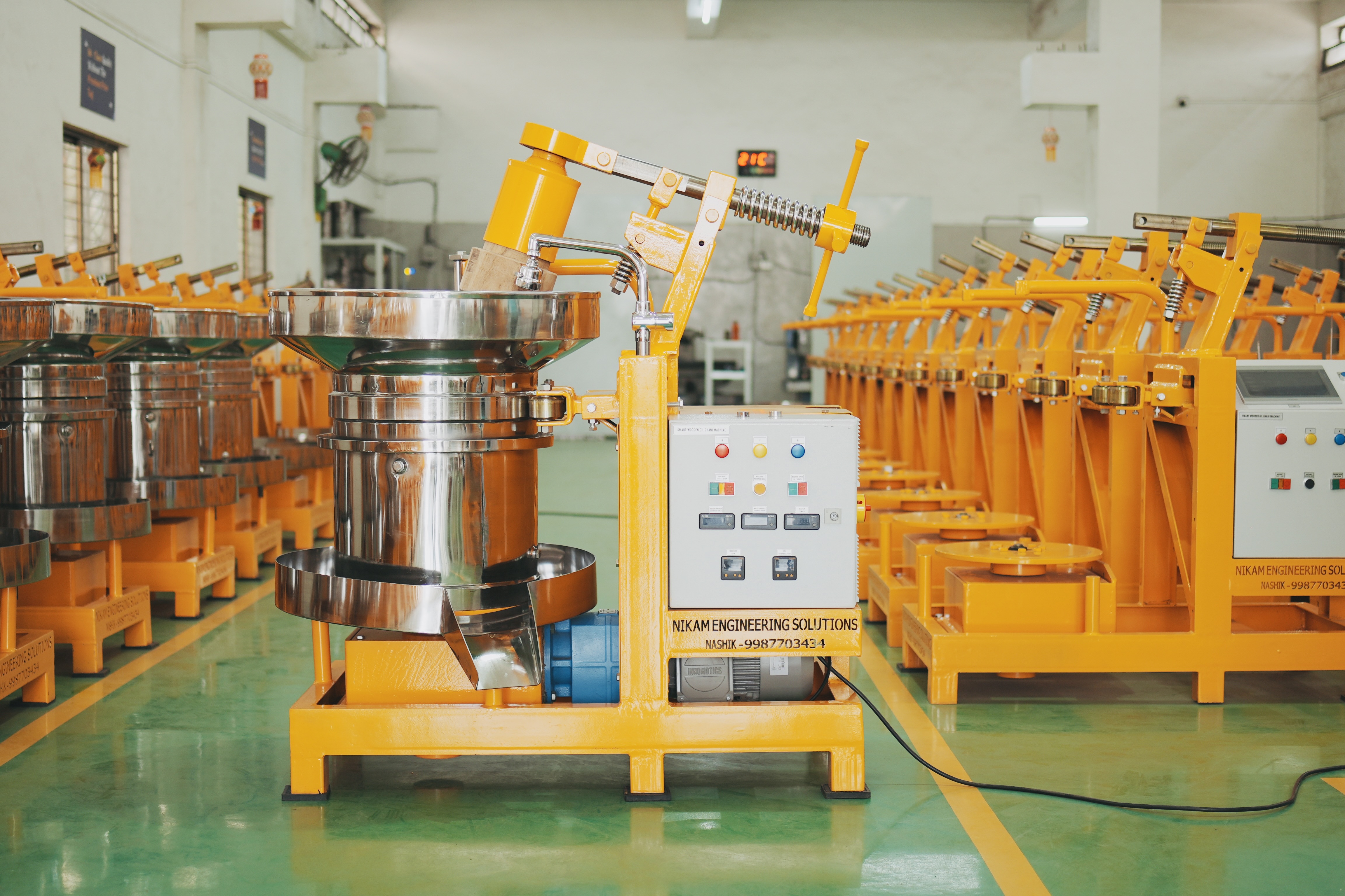 Advanced Wooden Oil Ghani Machine